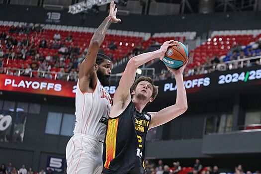 Локомотив-Кубань — Уралмаш: плей-офф Единой лиги ВТБ 2025, второй матч, счёт, результат, баскетбол, Октавиус Эллис, Елатонцев