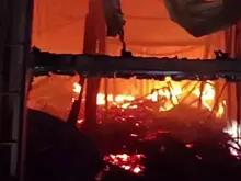 На Эльбрусе сгорело кафе на высоте 3,5 тысячи метров