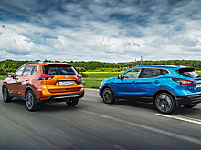 Тест-драйв: Nissan Qashqai 2.0 CVT 4WD и Nissan X-Trail 2.5 CVT 4WD