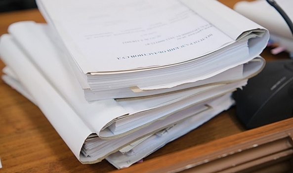 Суд оштрафовал волгоградца на 7500 рублей за пересечение сплошной линии