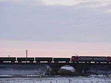 В РЖД назвали число стоящих груженых поездов
