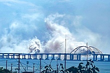 Минобороны РФ: Киевский режим атаковал Крымский мост зенитной ракетой С-200