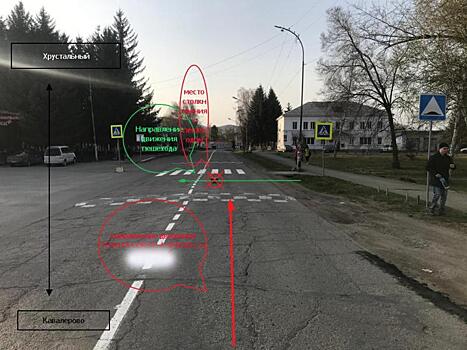 Приморец сбил ребенка на пешеходном переходе