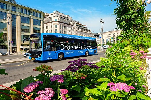 Три электробуса будут курсировать на новом электробусном маршруте в ТиНАО
