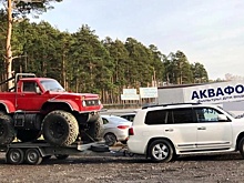 На продажу выставили болотоход на базе "Нивы"