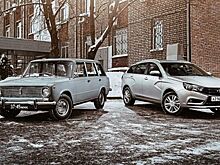 Что изменилось за 45 лет между выходом ВАЗ-2102 и LADA Vesta SW?