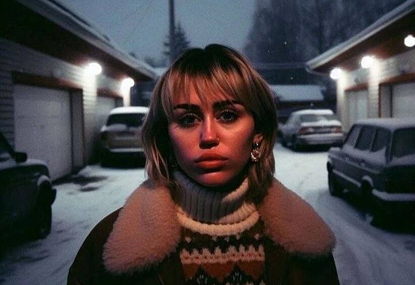 В так бы смотрелась у нас дерзкая певица Майли Сайрус.