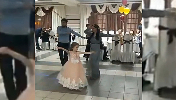 Лезгинка с сальто: гость на свадьбе едва не раздавил ребенка во время танца