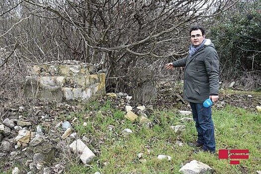 В освобожденном азербайджанском городе найден разрушенный армянами памятник поэту Мухаммеду Физули