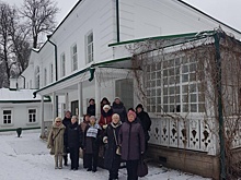 Пенсионеры из Южнопортового посетили музей-усадьбу Толстого