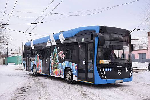 Новый троллейбус КамАЗ-62825 проходит испытания в Оренбурге
