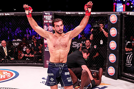 История выступлений Андрея Корешкова в лиге Bellator
