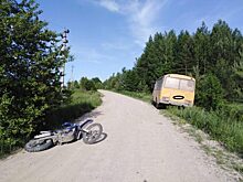 Мотоциклист погиб после столкновения с автобусом