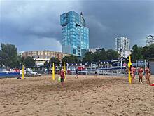 В Самаре начался фестиваль пляжных видов спорта