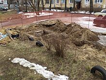 Двор в Костроме превратили в поле сражений Первой мировой войны