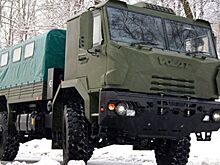 Белорусы представили военный грузовик с правым рулем