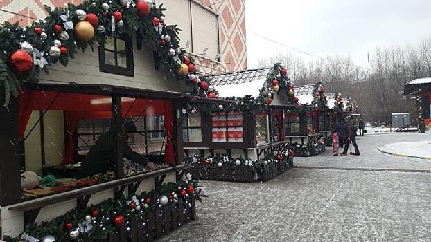 Рождественский фестиваль открылся на Соколе