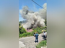 Из горящего барака в Сочи эвакуировали семь человек