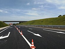 Дорожники закончат ремонт скоростной новокузнецкой трассы раньше срока