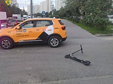 В Южном Бутове девочка на самокате пострадала в результате столкновения с такси