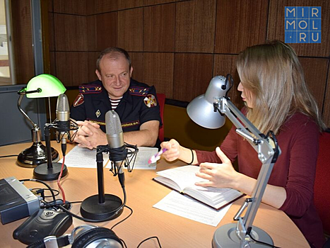 Росгвардия Дагестана продолжает выступать в эфире радио