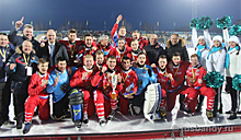 Юношеская сборная России выиграла чемпионат мира по бенди в Архангельске