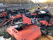 Следователи проверят действия машиниста поезда, снесшего грузовик