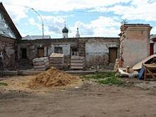 В Ярославле собственник разрушил часть исторического здания