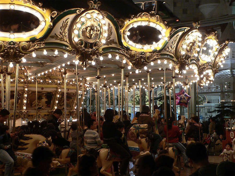 Развлекательный парк Lotte World, Сеул, Южная Корея, Азия