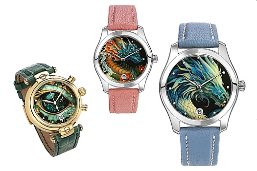 Роспись часов Palekh Watch создается по уникальным технологиям XVII века
