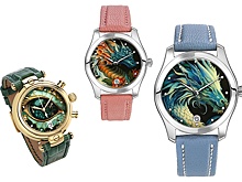 Роспись часов Palekh Watch создается по уникальным технологиям XVII века