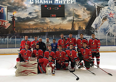 Сборная ЦВО по хоккею с шайбой стала чемпионом Вооруженных Сил РФ – 2018