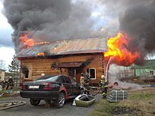 Из-за пожара молодая карельская семья с двухлетним ребенком лишилась крова и имущества.