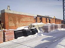 В поселке Земетчино возводят первый этаж нового корпуса больницы