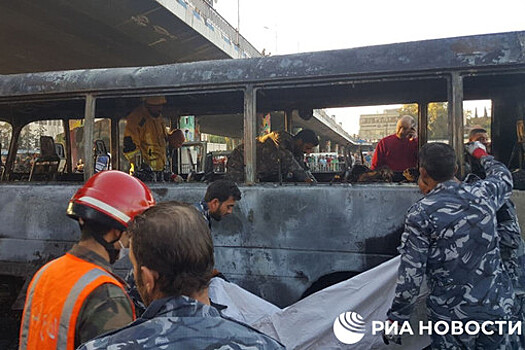 Саперы обезвредили бомбу на месте теракта в Дамаскe