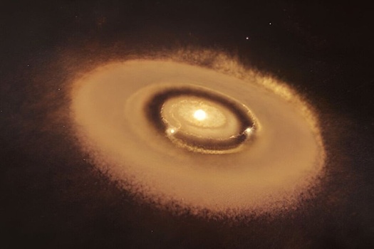 Телескоп Уэбба обнаружил юную протопланетную систему