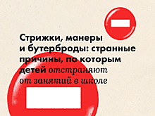 Стрижки, манеры и бутерброды: странные причины, по которым детей отстраняют от занятий в школе