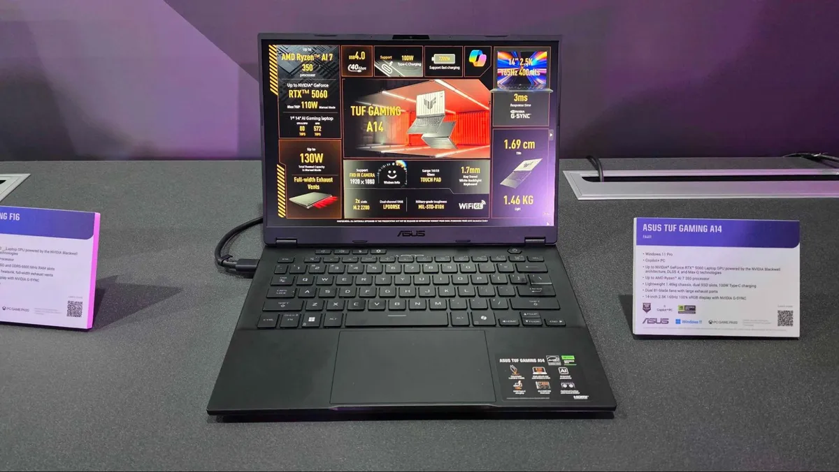 Asus выпустила игровые ноутбуки ROG и TUF с новейшей RTX 5060 — цены от $1500 - EuroPress.news