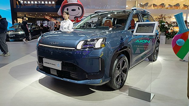 На автосалоне в Гуанчжоу показали GAC Aion i60. Этот кроссовер может появиться в России