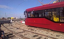 В Казани трамвай №5 возобновил движение по привычному маршруту