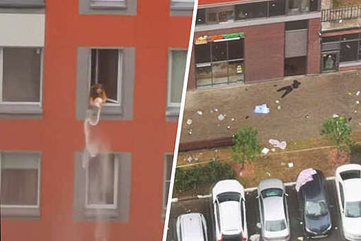 В Мякинино женщина из окна многоэтажки засыпала автомобили на парковке мукой