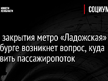 После закрытия метро «Ладожская» в Петербурге возникнет вопрос, куда направить пассажиропоток