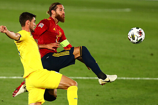 Дубль Украине сделал Рамоса лучшим бомбардиром-защитником в истории сборных