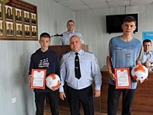 В Челябинской области наградили школьников-героев