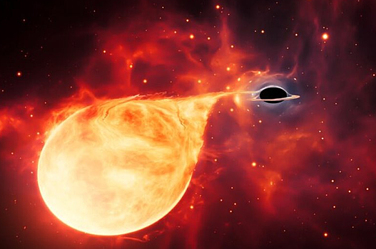 «Хаббл» обнаружил редчайшую чёрную дыру