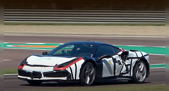 Компания Ferrari вывела на испытания гибрид