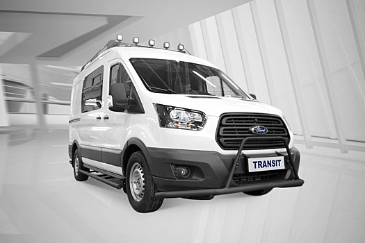 Российский Ford Transit превратили в машину для охотников и рыболовов