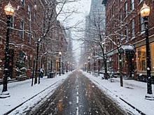 В нескольких российских регионах выпал первый снег