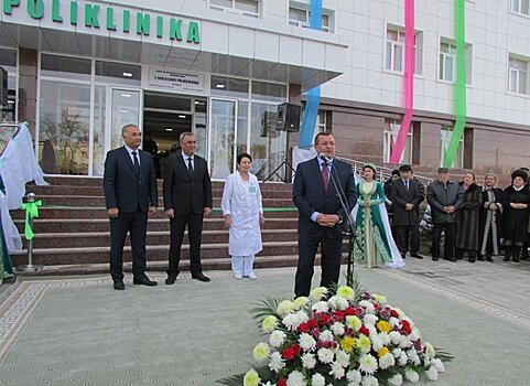 В Самарканде открыли новейшую семейную поликлинику