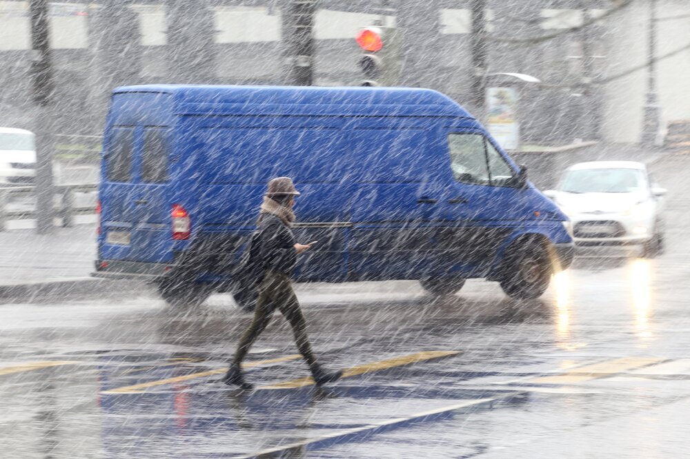 Прогноз погоды: Синоптик пообещал москвичам мокрый снег с дождем